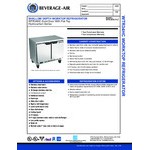 Beverage-Air WTR34HC-FLT 34