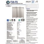 Hoshizaki F3A-FS 82 1/2 Hoshizaki F3A-FS 82 1/2