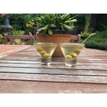 Libbey 11057822 Series V 7.6 oz. Customizable Martini Glass - 12/Case