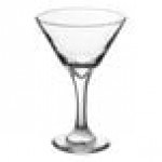 Acopa Tropic 24 oz. Martini Glass with Blue Rim and Base - 12/Case Acopa Tropic 24 oz. Martini Glass with Blue Rim and Base - 12/Case