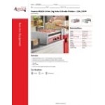 Avantco RG1824 24 Hot Dog Roller Grill with 9 Rollers - 120V, 750W