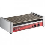 Avantco RG1824 24 Hot Dog Roller Grill with 9 Rollers - 120V, 750W
