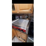 Avantco RG1824 24 Hot Dog Roller Grill with 9 Rollers - 120V, 750W