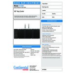 Continental Refrigerator KC90N Double Tap Kegerator Beer Dispenser - Black, (4) 1/2 Keg Capacity Continental Refrigerator KC90N Double Tap Kegerator Beer Dispenser - Black, (4) 1/2 Keg Capacity