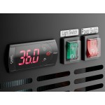 Avantco UDD-48-HC Triple Tap Kegerator Beer Dispenser - Black, (2) 1/2 Keg Capacity