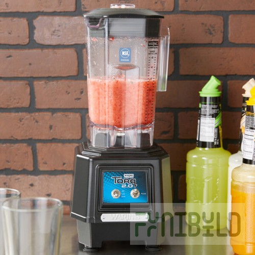 Waring TBB145 Torq 2.0 Blender with Toggle Controls, and 48 oz. Copolyester Container - 120V