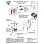 T&S ChekPoint EC-3101-HG-1W-S 17 3/8 T&S ChekPoint EC-3101-HG-1W-S 17 3/8