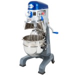 Vollrath 40758 30 Qt. Planetary Floor Mixer with Guard & Standard Accessories - 120V, 1 hp