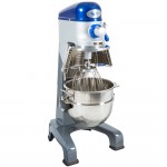 Vollrath 40758 30 Qt. Planetary Floor Mixer with Guard & Standard Accessories - 120V, 1 hp