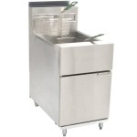 Dean by Frymaster SR62G Super Runner Liquid Propane Floor Fryer 60-75 lb.
