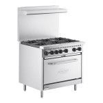 MainStreet Equipment E36-N Natural Gas 6 Burner 36 MainStreet Equipment E36-N Natural Gas 6 Burner 36