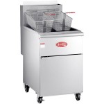 Avantco FF100 Liquid Propane 70-100 lb. Stainless Steel Tube Floor Fryer - 150,000 BTU Avantco FF100 Liquid Propane 70-100 lb. Stainless Steel Tube Floor Fryer - 150,000 BTU