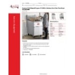 Avantco FF100 Liquid Propane 70-100 lb. Stainless Steel Tube Floor Fryer - 150,000 BTU Avantco FF100 Liquid Propane 70-100 lb. Stainless Steel Tube Floor Fryer - 150,000 BTU