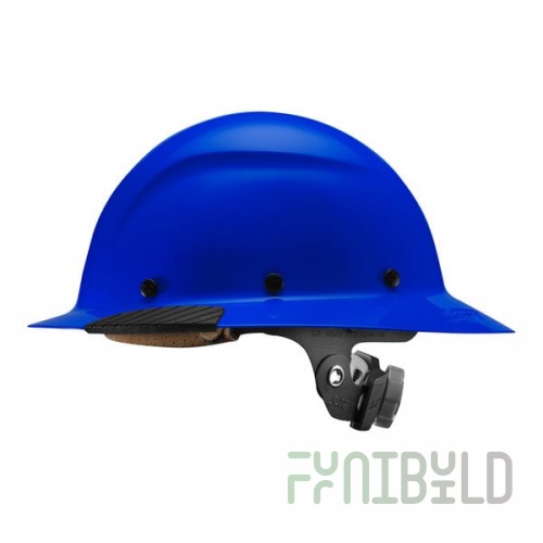Lift Safety Dax Blue Carbon Fiber Full Brim Hard Hat HDC-21BL