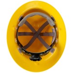 Cordova Duo Safety Yellow Full-Brim Style Hard Hat with 6-Point Ratchet Suspension