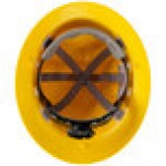 Cordova Duo Safety Yellow Full-Brim Style Hard Hat with 6-Point Ratchet Suspension