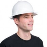 Cordova Duo Safety Yellow Full-Brim Style Hard Hat with 6-Point Ratchet Suspension