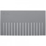 Quantum Gray Long Divider for DG92080 Dividable Grid Container - 6/Pack Quantum Gray Long Divider for DG92080 Dividable Grid Container - 6/Pack