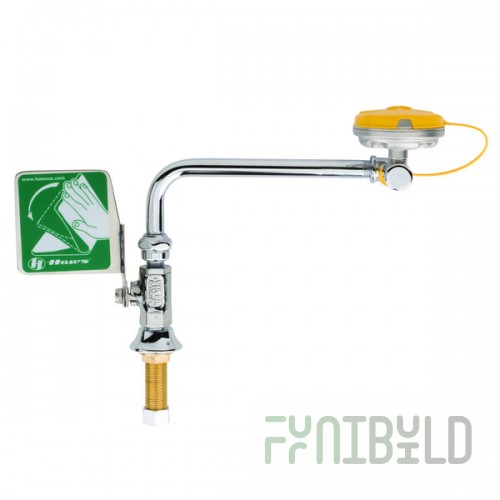 T&S EW-7612LH Swing Away Eyewash Unit - Left Counter Mount