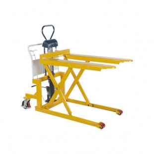 Vestil Tote-A-Load Hydraulic Powered Steel Forklift with 27 Vestil Tote-A-Load Hydraulic Powered Steel Forklift with 27