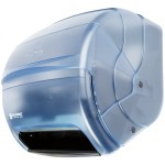 San Jamar T850TBL Integra Roll Towel Dispenser - Arctic Blue San Jamar T850TBL Integra Roll Towel Dispenser - Arctic Blue