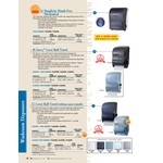 San Jamar T850TBL Integra Roll Towel Dispenser - Arctic Blue San Jamar T850TBL Integra Roll Towel Dispenser - Arctic Blue