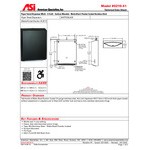 American Specialties, Inc. 10-0210-41 Matte Black Surface-Mounted C-Fold / Multifold Paper Towel Dispenser American Specialties, Inc. 10-0210-41 Matte Black Surface-Mounted C-Fold / Multifold Paper Towel Dispenser