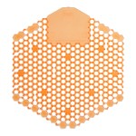Fresh Products Wave 3D 3WDS-F-010I060M-04 Mango Scent Urinal Screen - 10/Pack
