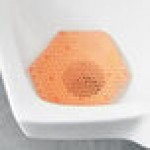 Fresh Products Wave 3D 3WDS-F-010I060M-04 Mango Scent Urinal Screen - 10/Pack