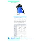 NaceCare Solutions WV 1800P 833540 20 Gallon Wet Pump-Out Vacuum with Continuous Pumping, C3A Toolkit, and 29 NaceCare Solutions WV 1800P 833540 20 Gallon Wet Pump-Out Vacuum with Continuous Pumping, C3A Toolkit, and 29