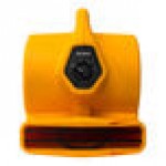 XPOWER P-130A Yellow 3-Speed Compact Air Mover with CFCI Power Outlets - 1/5 hp XPOWER P-130A Yellow 3-Speed Compact Air Mover with CFCI Power Outlets - 1/5 hp