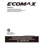 Ecomax EM18910P-3 3 Gallon 3 Peak hp Wet / Dry Vacuum with Tool Kit - 120V, 1 Phase
