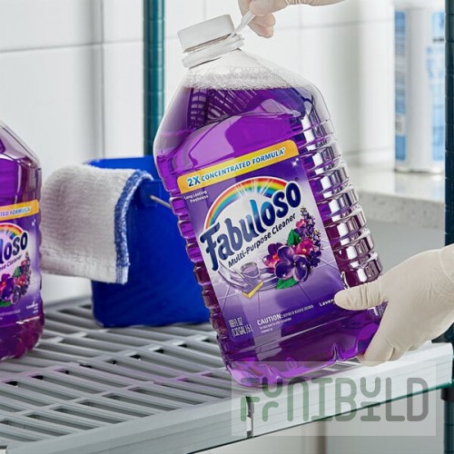 Fabuloso CPC61037882EA 169 oz. Concentrated Formula Lavender Scent Multi-Purpose Cleaner