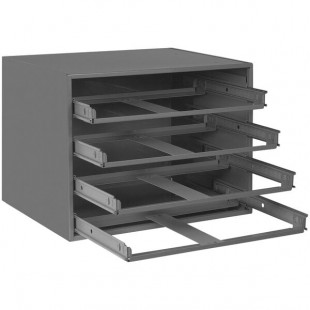 Durham Mfg 4-Compartment Large Steel Heavy Duty Slide Rack 303-95 Durham Mfg 4-Compartment Large Steel Heavy Duty Slide Rack 303-95