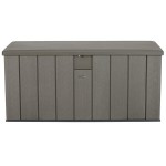 Lifetime 60215 Rough Cut Textured 150 Gallon Outdoor Storage Box Lifetime 60215 Rough Cut Textured 150 Gallon Outdoor Storage Box