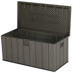 Lifetime 60215 Rough Cut Textured 150 Gallon Outdoor Storage Box Lifetime 60215 Rough Cut Textured 150 Gallon Outdoor Storage Box
