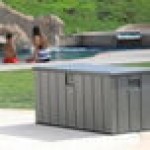 Lifetime 60215 Rough Cut Textured 150 Gallon Outdoor Storage Box Lifetime 60215 Rough Cut Textured 150 Gallon Outdoor Storage Box