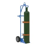 Vestil 150 lb. Cylinder Hand Truck with Overhead Lift CYHT-OL-9-150