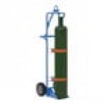 Vestil 150 lb. Cylinder Hand Truck with Overhead Lift CYHT-OL-9-150
