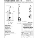 Vestil 150 lb. Cylinder Hand Truck with Overhead Lift CYHT-OL-9-150