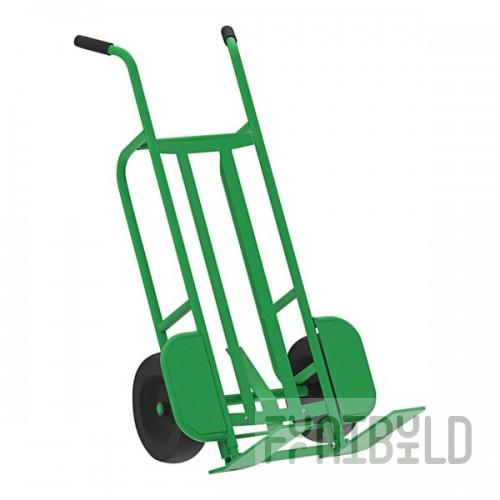 Valley Craft EZY-Tilt 1,000 lb. Steel Mini Pallet Truck with Pneumatic Wheels F84738A8