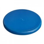 Vigor 6 Gallon Blue Polycarbonate Ice Tote Kit with 64 oz. Scoop, Scoop Holder, Lid, and Hanger