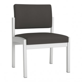 Lesro Lenox Steel Patriot Plus Charcoal Vinyl Guest Chair Lesro Lenox Steel Patriot Plus Charcoal Vinyl Guest Chair