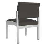 Lesro Lenox Steel Patriot Plus Charcoal Vinyl Guest Chair Lesro Lenox Steel Patriot Plus Charcoal Vinyl Guest Chair