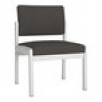 Lesro Lenox Steel Patriot Plus Charcoal Vinyl Guest Chair Lesro Lenox Steel Patriot Plus Charcoal Vinyl Guest Chair