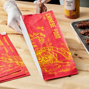 Emperor's Select Chinese Quart Size Insulated Foil Bag - 1,000/Case Emperor's Select Chinese Quart Size Insulated Foil Bag - 1,000/Case
