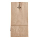 Duro Husky Dubl Life 20 lb. Heavy Duty Natural Kraft Bag - 400/Bundle Duro Husky Dubl Life 20 lb. Heavy Duty Natural Kraft Bag - 400/Bundle