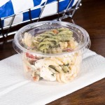 Fabri-Kal GXL345PC Greenware 3.25-4 oz. Compostable Clear Plastic Souffle / Portion Cup Lid - 2,000/Case Fabri-Kal GXL345PC Greenware 3.25-4 oz. Compostable Clear Plastic Souffle / Portion Cup Lid - 2,000/Case