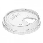 Fabri-Kal GXL345PC Greenware 3.25-4 oz. Compostable Clear Plastic Souffle / Portion Cup Lid - 2,000/Case Fabri-Kal GXL345PC Greenware 3.25-4 oz. Compostable Clear Plastic Souffle / Portion Cup Lid - 2,000/Case