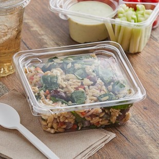 Dart TamperGuard Recessed Lid for Tamper-Resistant, Tamper-Evident Containers - 300/Case Dart TamperGuard Recessed Lid for Tamper-Resistant, Tamper-Evident Containers - 300/Case